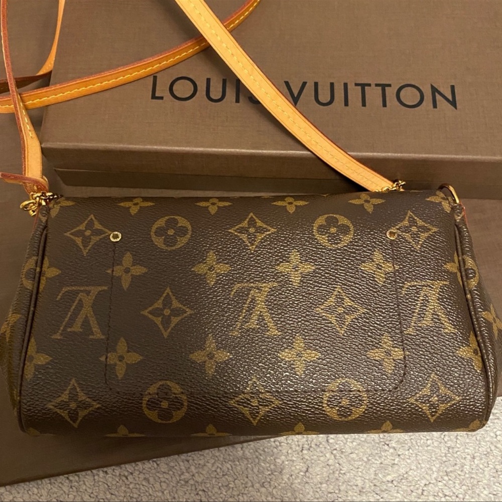AUTHENTIC LOUIS VUITTON FAVOURITE BAG CLUTCH WRISTLET - Picture 3 of 10